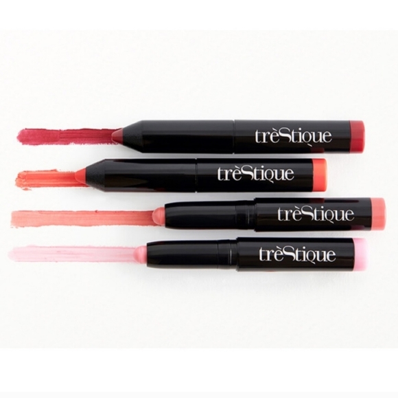 TRÈSTIQUE Mini Lip Glaze Set of 4 NEW - Picture 2 of 16